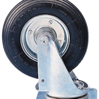 Ruota per carrelli orientabile RS PRO in Gomma, Ø 260mm, 150kg