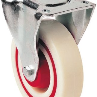 Ruota per carrelli non orientabile Guitel Hervieu in Poliammide, Ø 125mm, 200kg