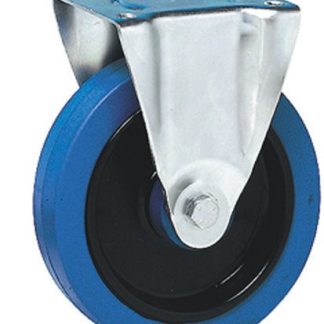 Ruota per carrelli non orientabile Guitel Hervieu in Gomma, Ø 125mm, 300kg
