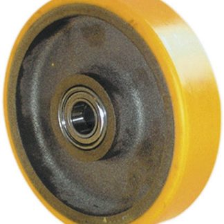 Ruota carrello Guitel Hervieu, tipo Rigido, in Poliuretano, Ø 125mm, carico 500kg