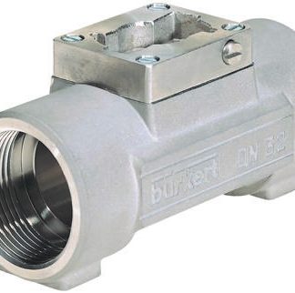 Raccordo in plastica per tubi Adattatore di flusso Burkert