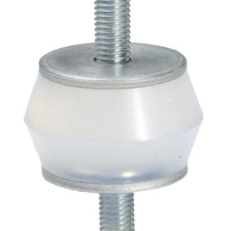 Supporto antivibrazione Taica in Silicone, M6, Ø 30mm, H. 58mm