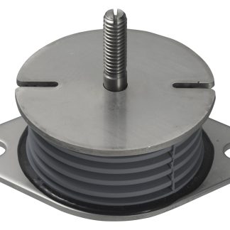 Supporto antivibrazione Taica in Silicone, M10, Ø 76mm, H. 64mm