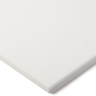 Foglio di plastica Tipo pieno RS PRO in PTFE, Bianco, 600mm x 300mm x 1.6mm
