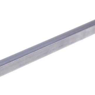 Barra quadrata in Acciaio per chiavi, Ø 4mm, 4mm x 4mm x 330mm