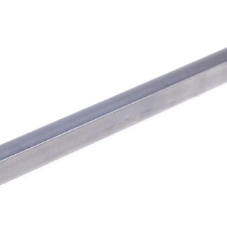 Barra quadrata in Acciaio per chiavi, Ø 16mm, 16mm x 16mm x 304mm