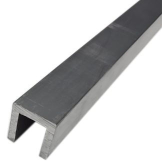 Canalina metallica RS PRO dimensioni Lu x La x H 1m x 3/4poll x 3/4poll spessore 1/8poll grado HE9TF