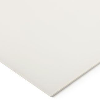 Foglio di plastica Tipo pieno RS PRO in PP, Beige, 995mm x 495mm x 9mm