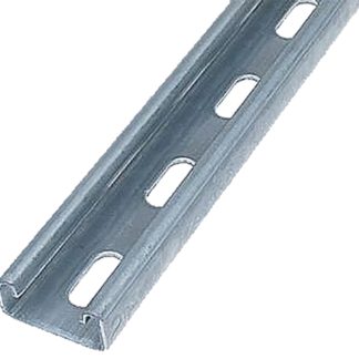 Profilato A taglio in Acciaio inossidabile Unistrut, dimensioni 41 x 21mm, 2m di lunghezza
