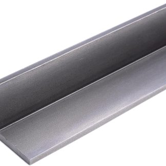 Angolare metallico 080A15 RS PRO in Acciaio dolce, 1m x 40mm x 40mm x 5mm