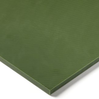 Foglio di plastica Tipo pieno RS PRO in PA, Verde, 500mm x 500mm x 15mm