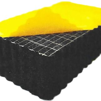 Isolamento acustico RS PRO in Nitrile, PVC, 1m x 1m x 6mm, Autoadesivo