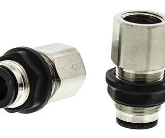 Raccordo pneumatico Legris, serie LF3000 Nichelato