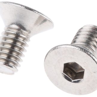 Vite a brugola con testa svasata esagonale RS PRO, M10, L. 30mm, in Acciaio inox