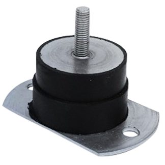 Supporto antivibrazione RS PRO in Gomma naturale, M12, Ø 127mm, H. 50mm, 250kg