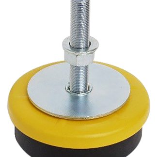 Piedino regolabile RS PRO in Acciaio dolce, M16 x 120mm, 1500kg