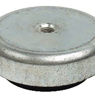 Piedino regolabile RS PRO in Acciaio placcato Zinco, M12 x 90mm, 400kg