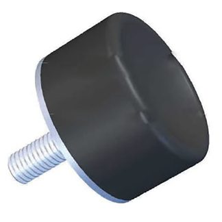 Supporto antivibrazione RS PRO in Gomma naturale, M5, Ø 16mm, H. 10mm