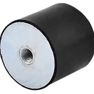 Supporto antivibrazione RS PRO in Gomma naturale, M6, Ø 20mm, H. 15mm