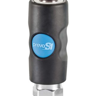 Attacco rapido di sicurezza PREVOST serie prevoS1 ISI 08, Filettato G 1/4 Femmina, in Corpo in materiale composito,