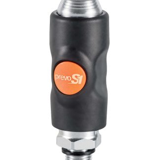 Attacco rapido di sicurezza PREVOST serie prevoS1 BSI 06, Filettato G 3/8 Maschio, in Corpo in materiale composito,