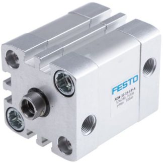 Cilindro pneumatico Festo ADN 572683, Doppio effetto, foro da 50mm, corsa 15mm, G 1/8, 10 bar max