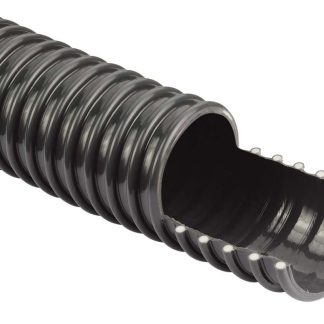 Tubo flessibile RS PRO in PVC col. Grigio scuro, Ø int. 80mm, L. 5m