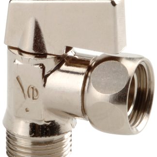 Valvola a sfera in Ottone cromato Sferaco, 3/8poll