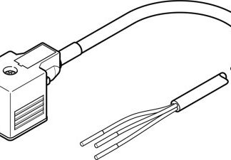 Cavo Festo serie NEBV, lungh. 0.6m, per uso con Valvola di collegamento