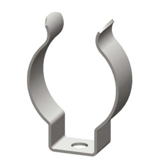 Clip a molla in Acciaio RS PRO, diametro di 12mm, diametro foro 6mm, dimensioni 11.91mm x 16.27mm x 7.94mm