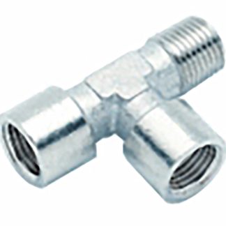 Raccordo in Ottone A T RS PRO, G Femmina 3/8poll - Maschio 3/8poll