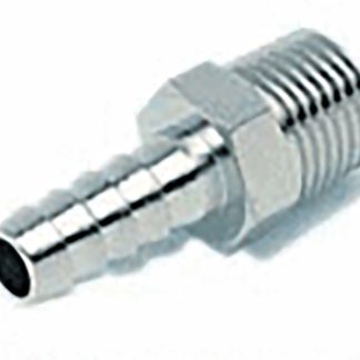 Portagomma RS PRO in Ottone nichelato, Ø int. 12mm, 5 MPa, 50 bar max