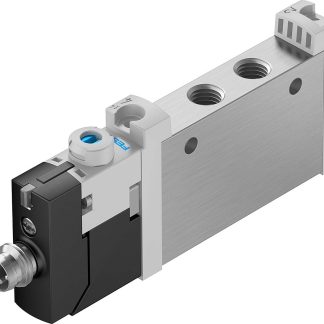 Elettrovalvola a Solenoide Festo, M7, funzione 5/2, azionamento Solenoide, 24V cc