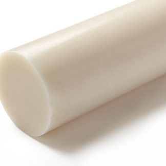 Asta in nylon RS PRO, Naturale, 500mm, Ø 90mm