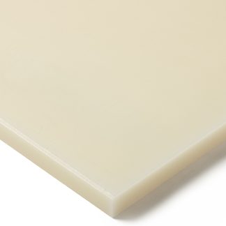 Foglio di plastica Tipo pieno RS PRO in PA, Naturale, 500mm x 500mm x 25mm