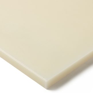 Foglio di plastica Tipo pieno RS PRO in PA, Naturale, 500mm x 500mm x 50mm