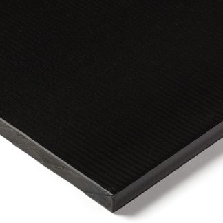 Foglio di plastica Tipo pieno RS PRO in GRP, Nero, 305mm x 250mm x 40mm