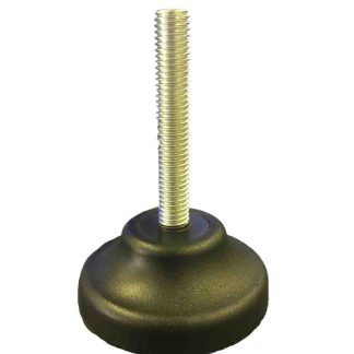 Piedino regolabile RS PRO, Ø 40mm, M10 x 50mm, 500kg