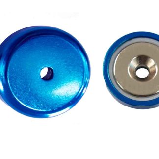 Magnete cilindrico Eclipse, Ø 60mm spesso 15mm, trazione 115kg, M8