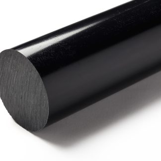 Asta in nylon RS PRO, Nero, 500mm, Ø 85mm