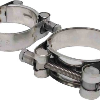 Fascetta stringitubo Jubilee (Fascetta stringitubo) RS PRO, Ø 59 → 63mm, in Acciaio inox 304