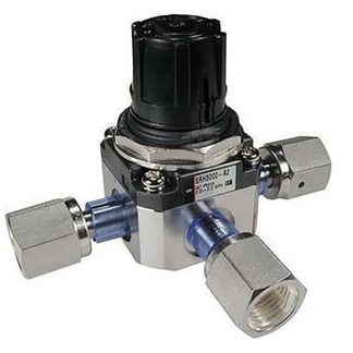 Regolatore pneumatico SMC serie SRH, attacco R 3/8, 0.05MPa → 0.7MPa