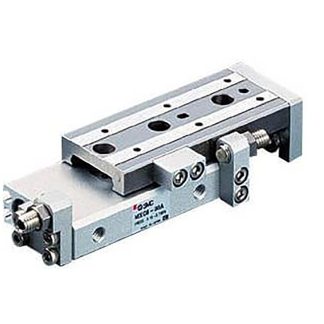 Cilindro guidato SMC serie MXQ, corsa 40mm, foro da 12mm, Doppio effetto, 0,7 MPa max