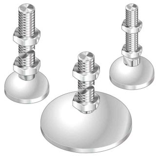 Piedino regolabile Acciaio Bosch Rexroth 3842311951 A piede, 10mm, filettatura M16