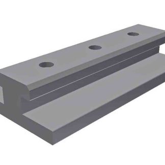 Dado scorrevole Bosch Rexroth SLIDING ELEMENT 8N FLACH in POM, per profili da 30 mm, scalanatura da 8mm, S8, L. 80mm