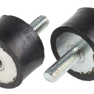 Supporto antivibrazione RS PRO in Gomma naturale, M6