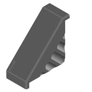 Staffa di montaggio Bosch Rexroth in Alluminio, Alluminio pressofuso, per profili da 45 mm, scalanatura da 10mm, M8, L.