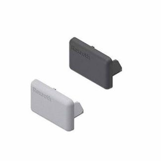 Cappuccio terminale in polipropilene Nero Bosch Rexroth, diametro 8.4mm, dimensioni 22.5 x 15mm