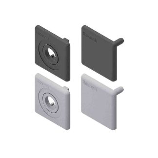 Cappuccio terminale in polipropilene Nero Bosch Rexroth, diametro 8.4mm