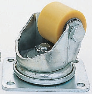 Ruota per carrelli orientabile RS PRO in PP, Ø 82mm, 650kg